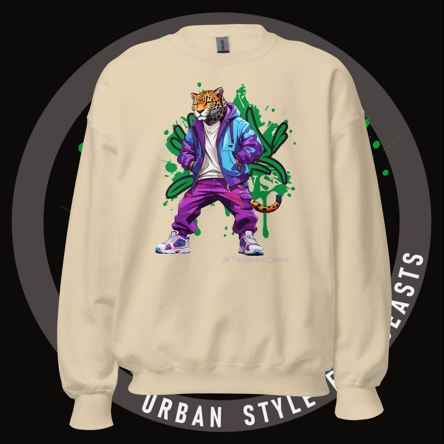 Jaguar Full Color - Unisex Sweatshirt