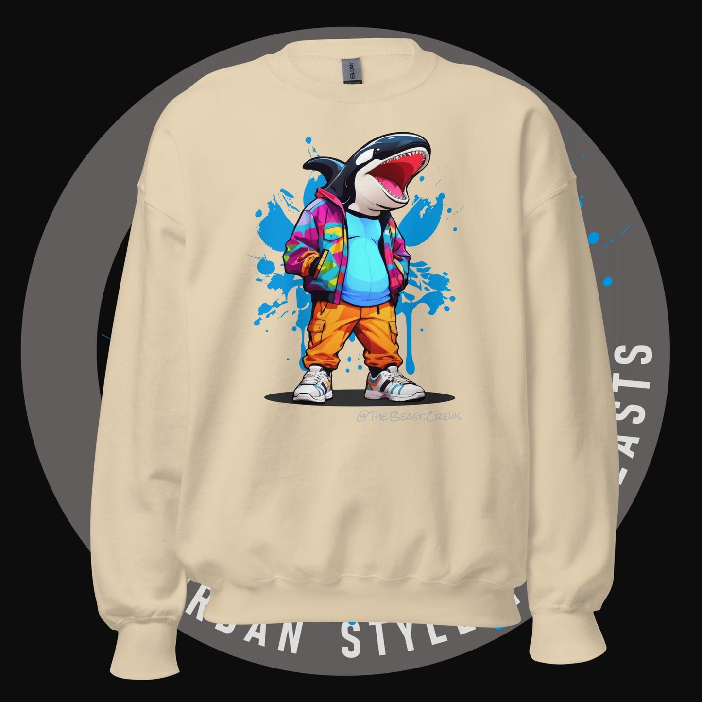 Killer Whale Color - Unisex Sweatshirt