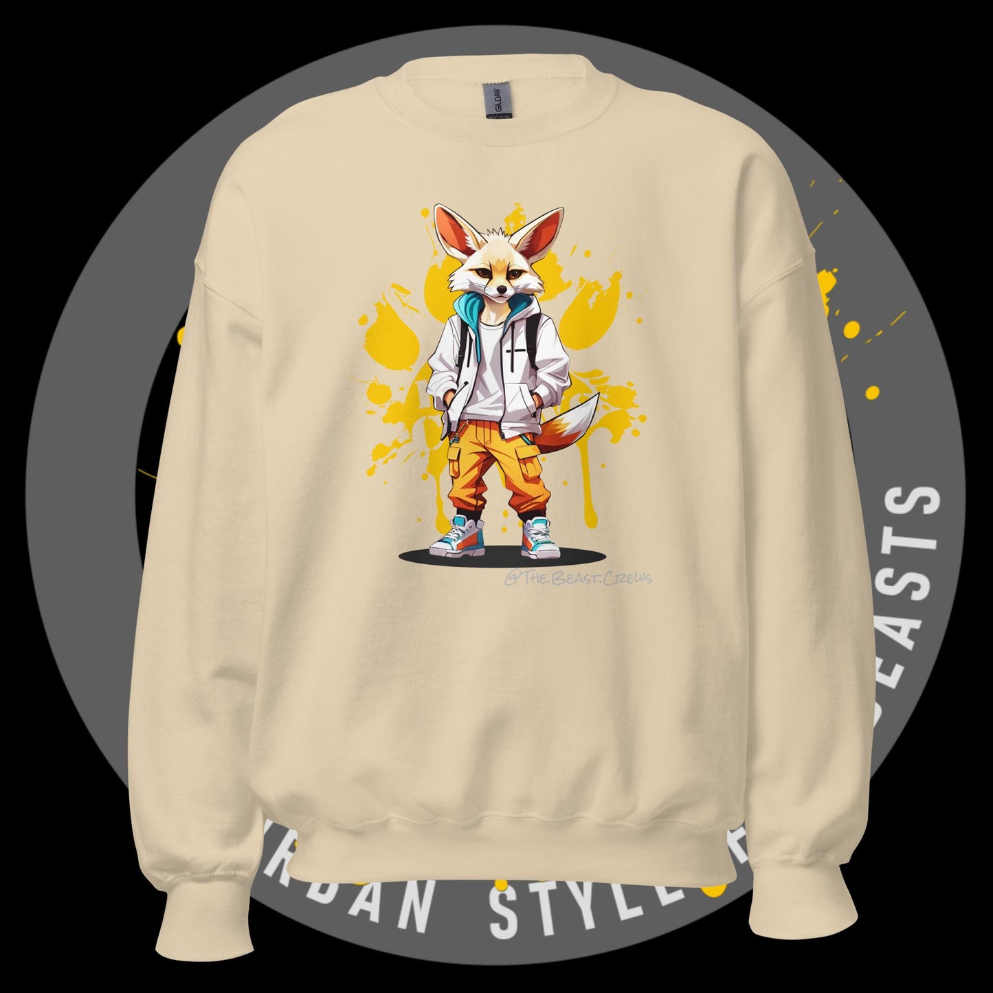 Unisex Sweatshirt - Fenec Fox