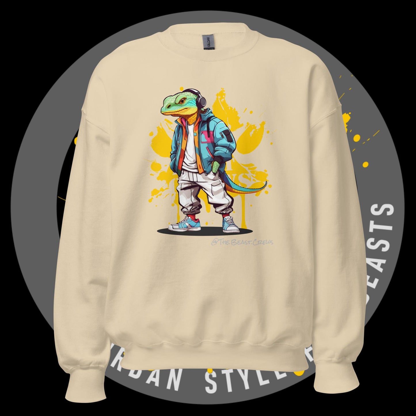 Unisex Sweatshirt - Monitor Lizard