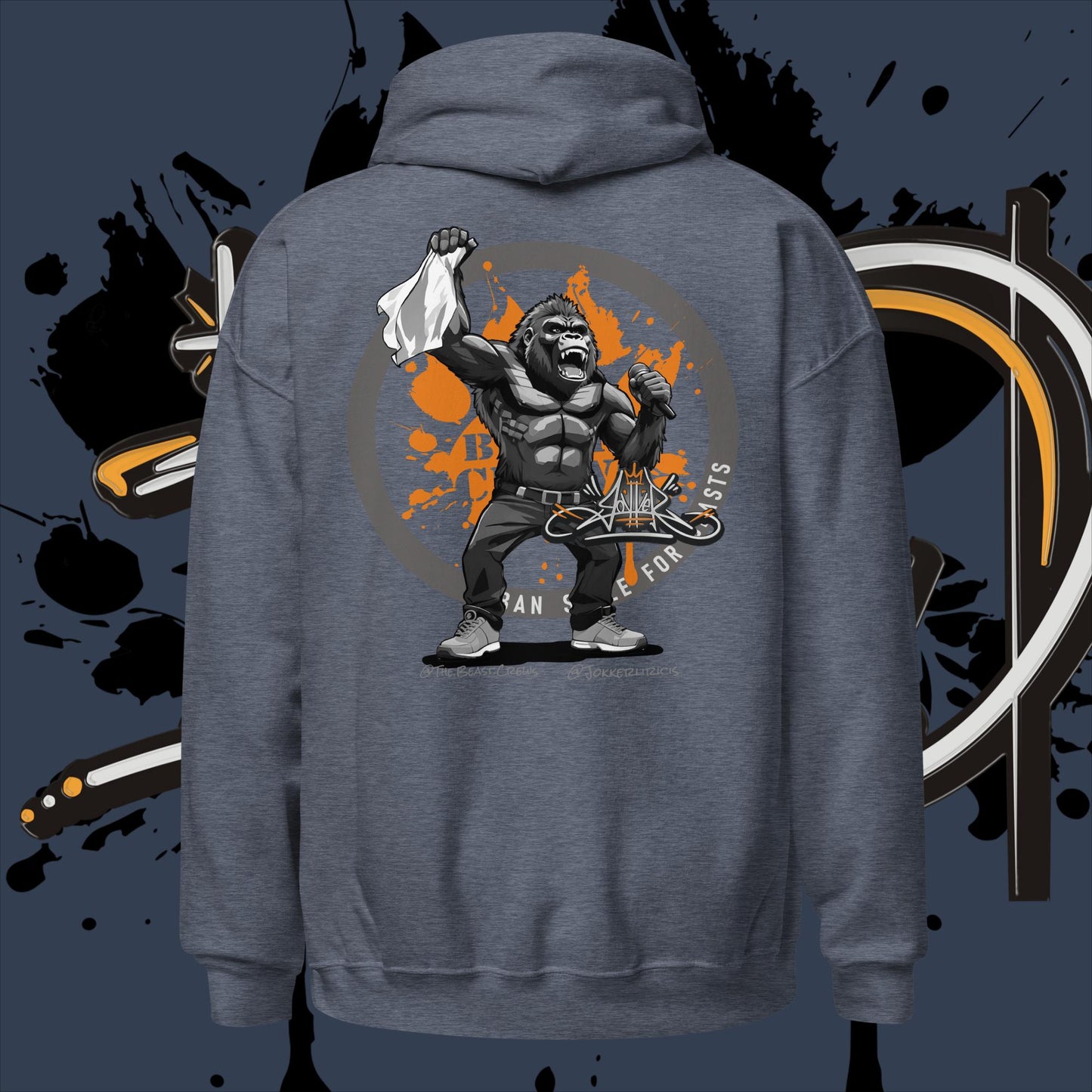 Jokker Grayscale - Unisex Hoodie