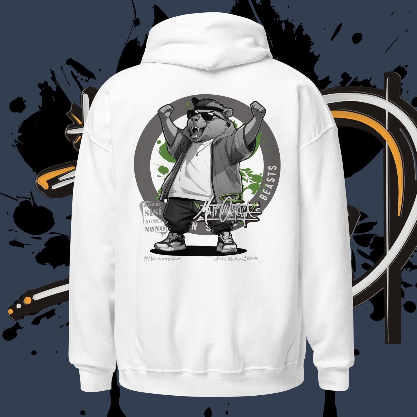 Mati Ortega Gray - Unisex Hoodie