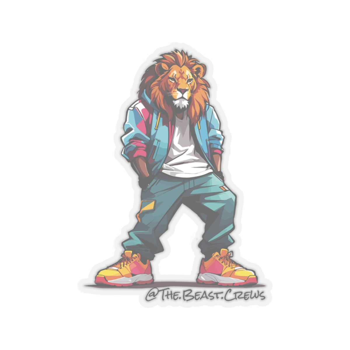 Lion Sticker