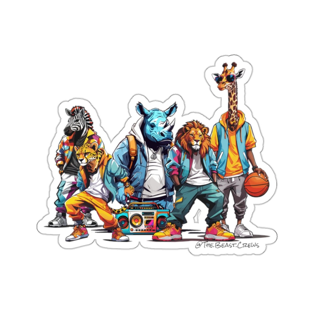 Savanna Savages Crew Sticker