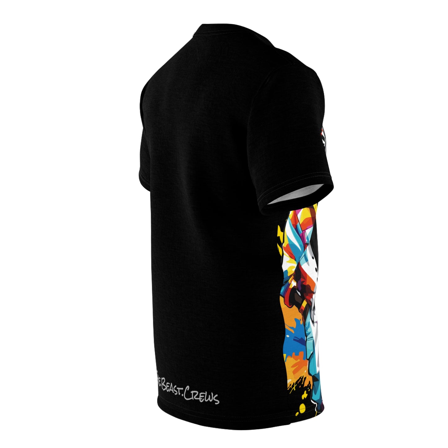 Zebra Full Color Big Print T-Shirt