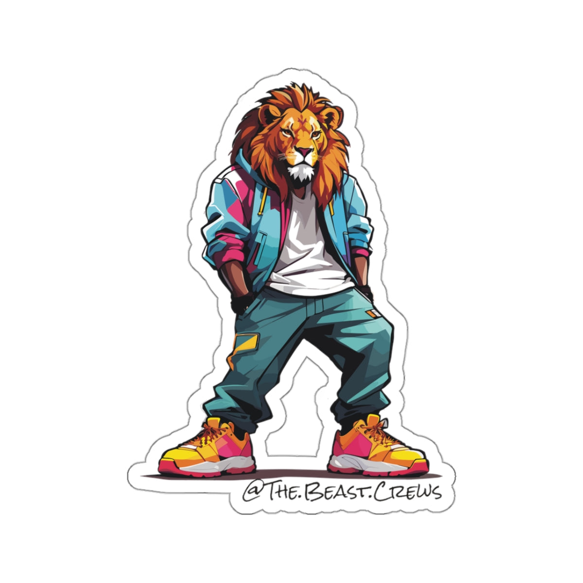 Lion Sticker