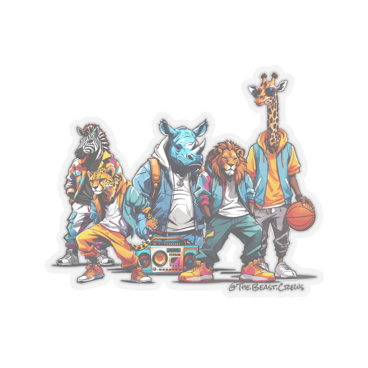 Savanna Savages Crew Sticker