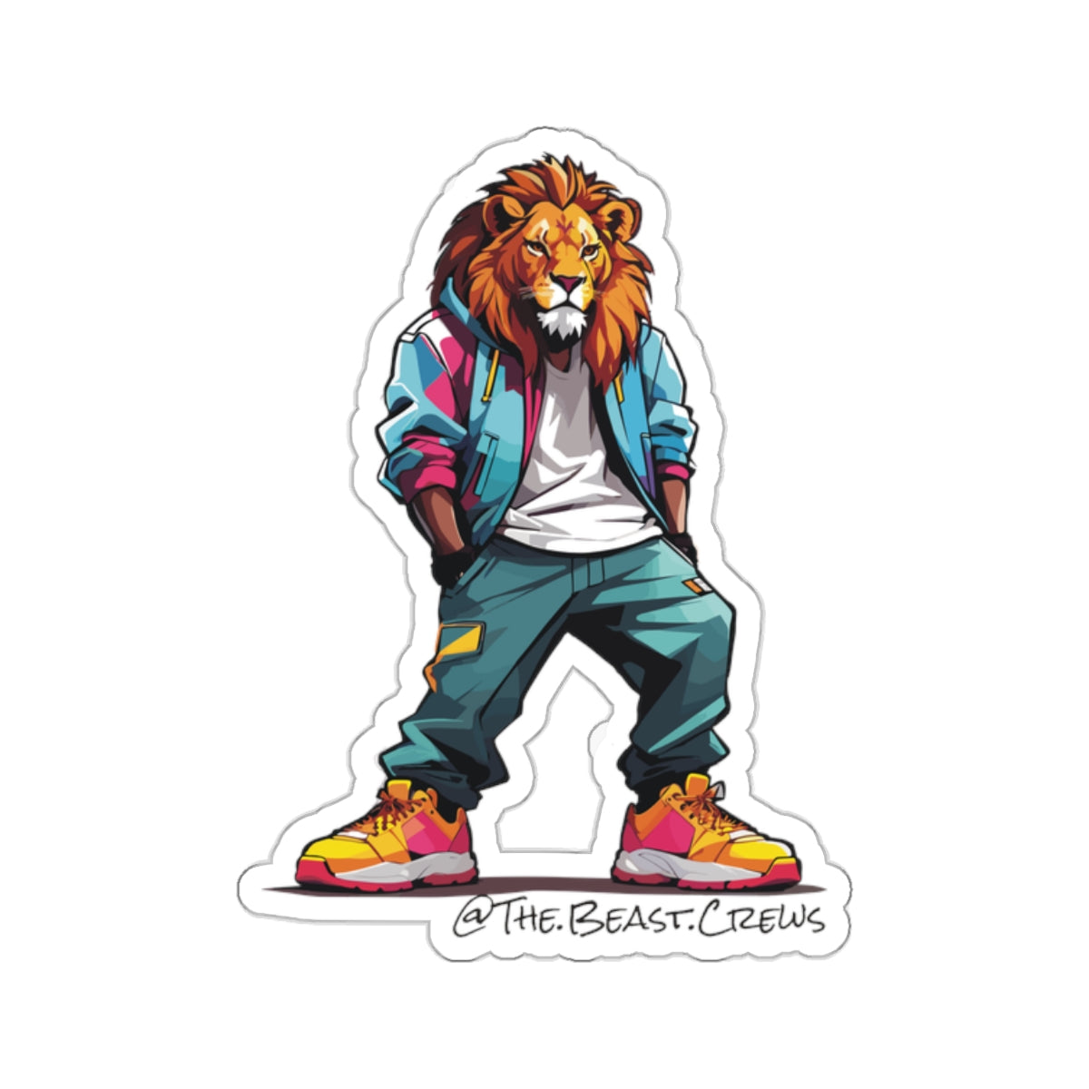 Lion Sticker