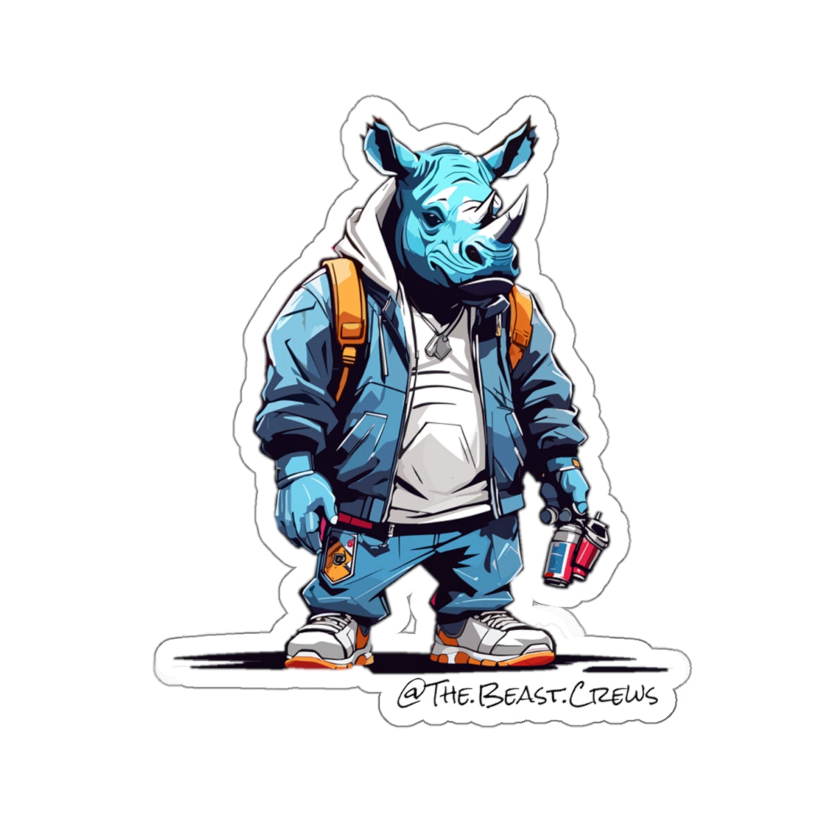 Rhino Sticker