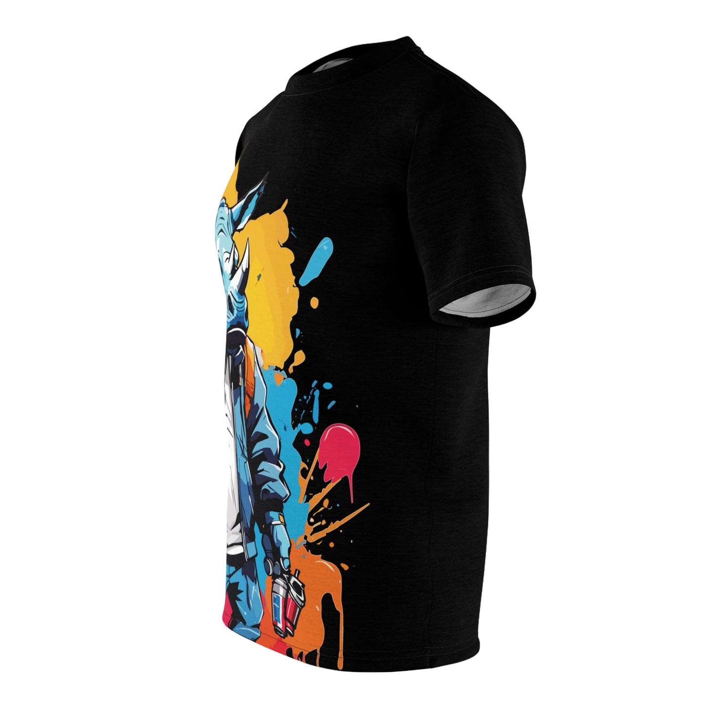 Rhino Full Color Big Print T-Shirt