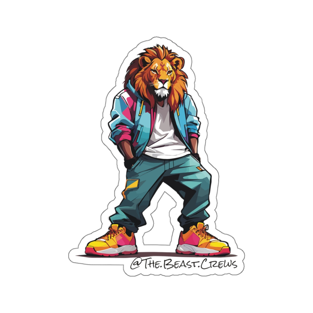 Lion Sticker