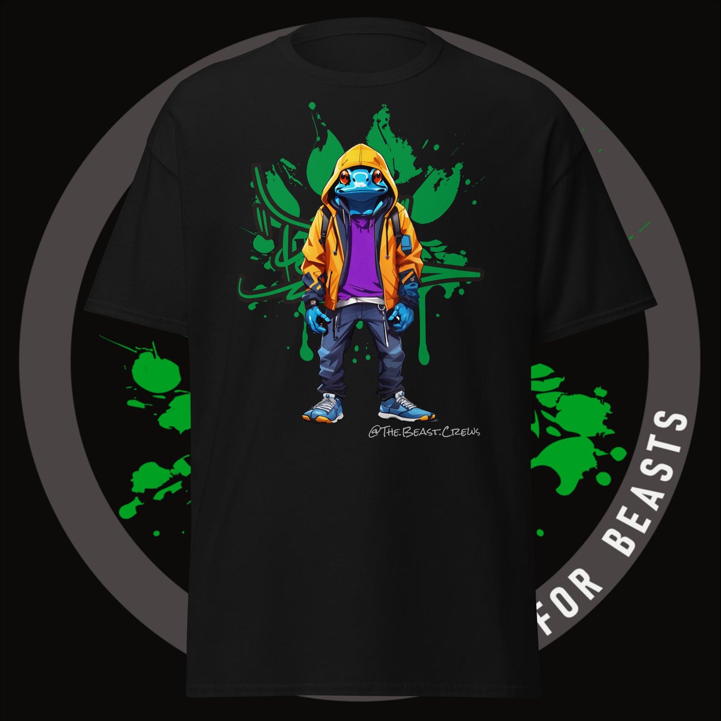 Poison Dart Frog Full Color T-Shirt