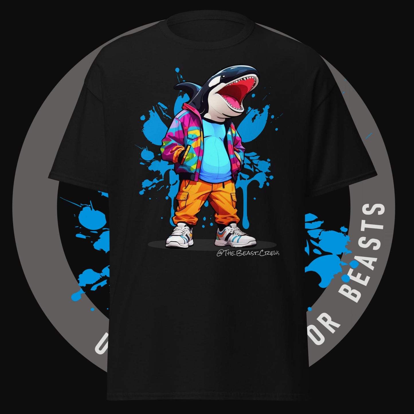 Killer Whale Color - T-shirt