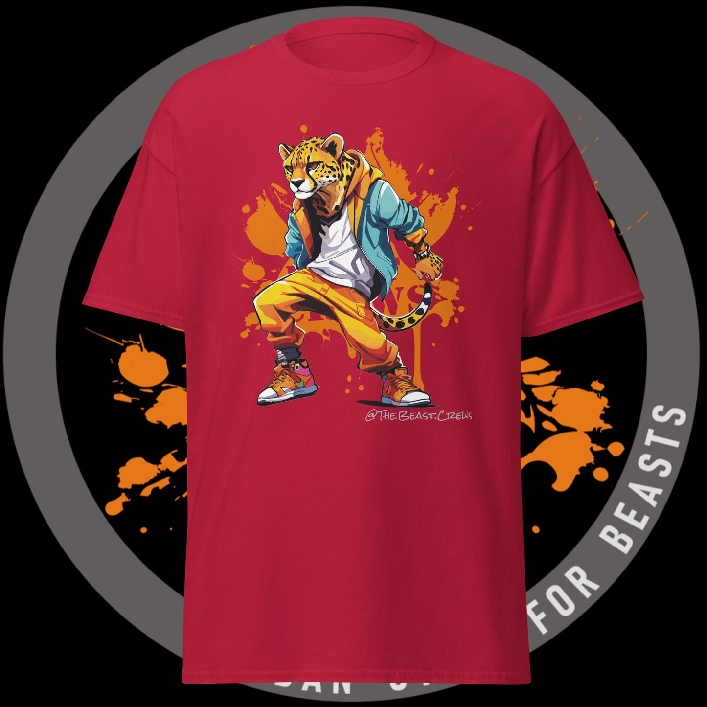 Cheetah Full Color - Men's classic tee