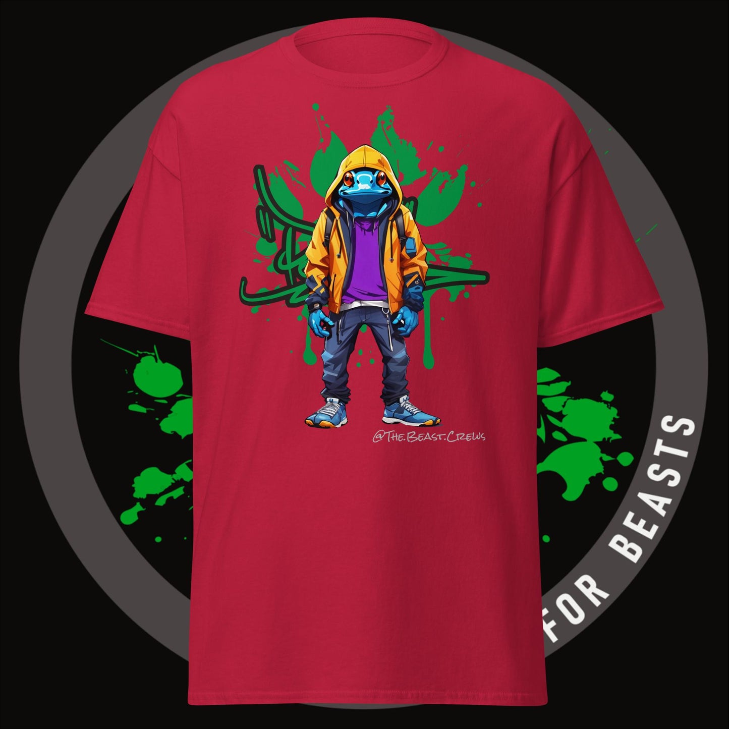 Poison Dart Frog Full Color T-Shirt