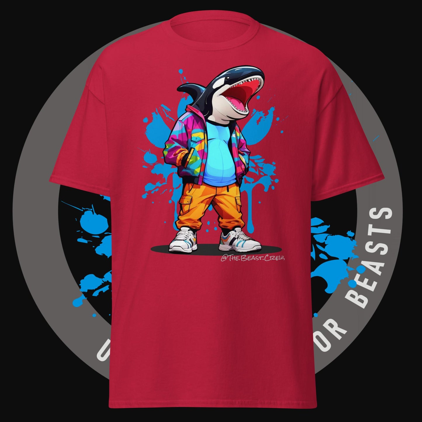 Killer Whale Color - T-shirt