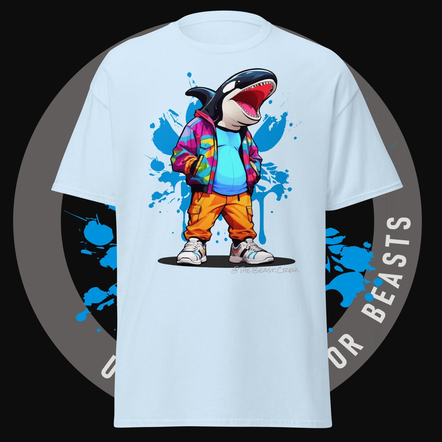 Killer Whale Color - T-shirt