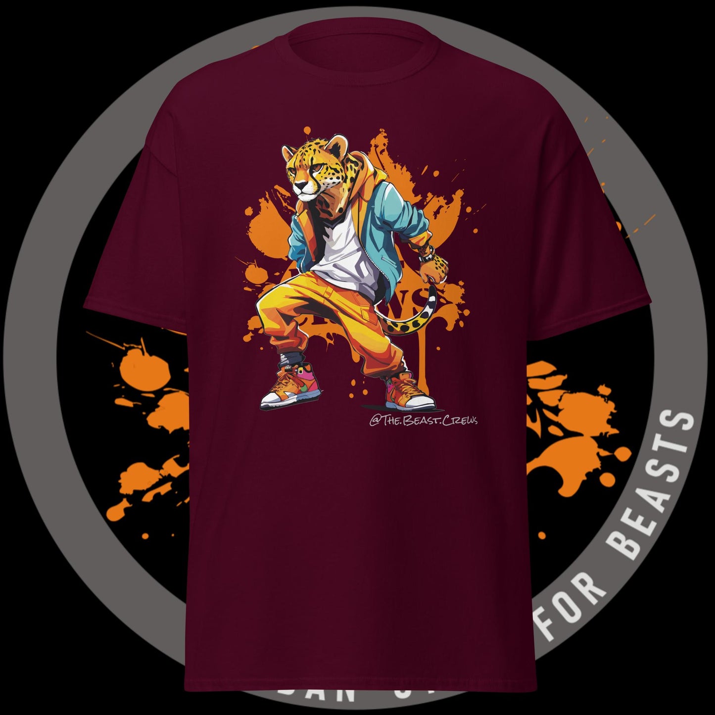 Cheetah Full Color - Men's classic tee