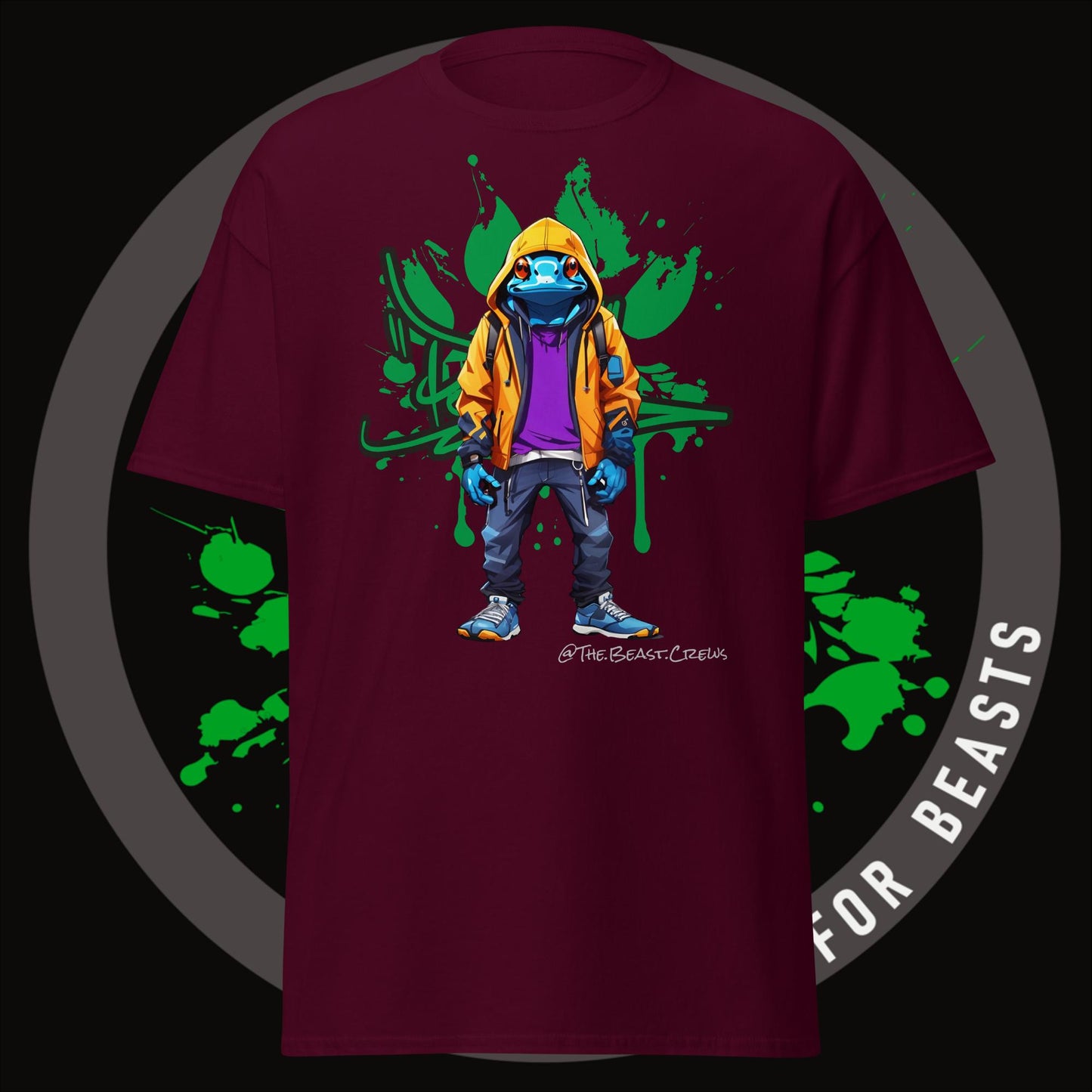 Poison Dart Frog Full Color T-Shirt