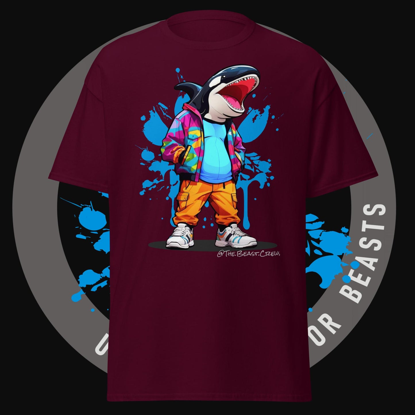 Killer Whale Color - T-shirt