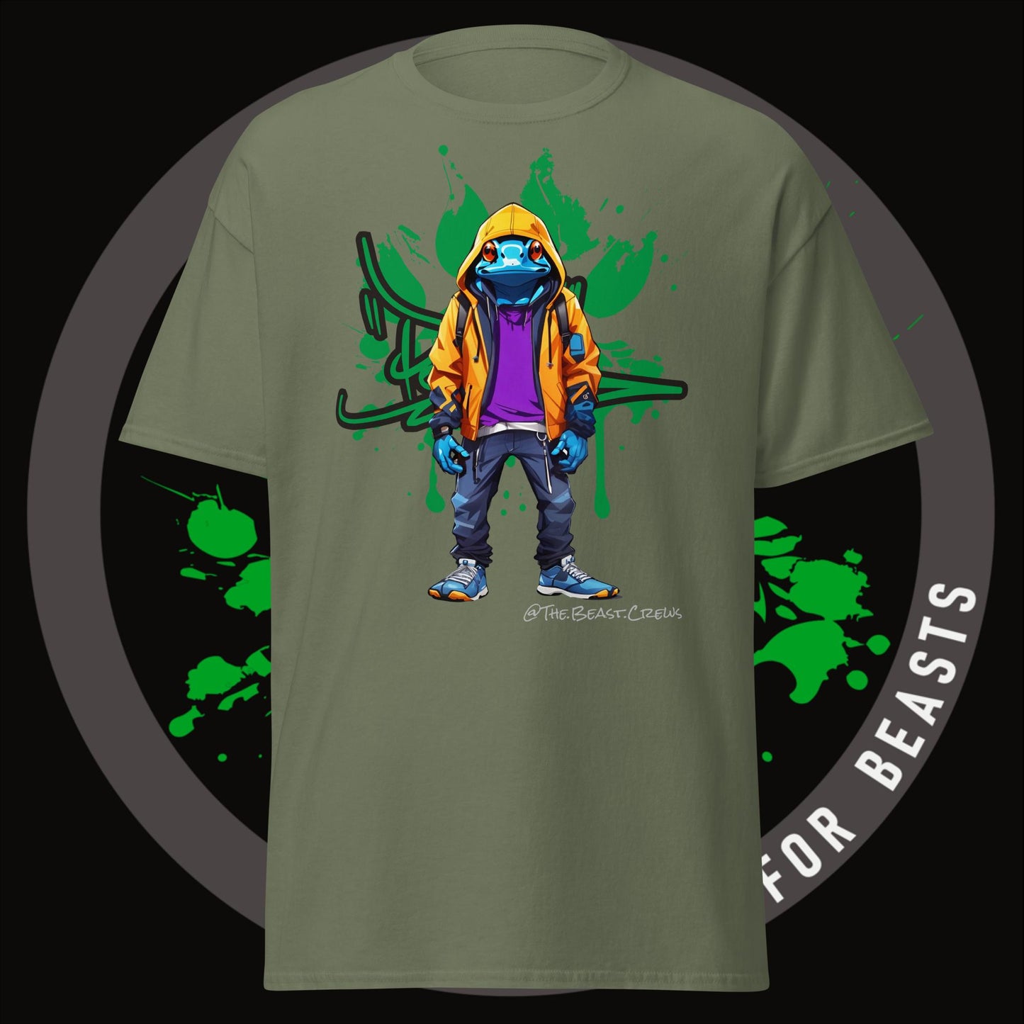 Poison Dart Frog Full Color T-Shirt