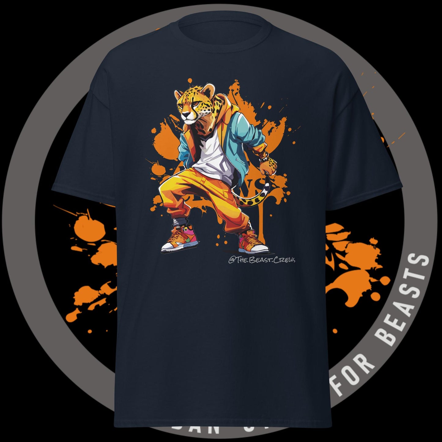 Cheetah Full Color - Men's classic tee