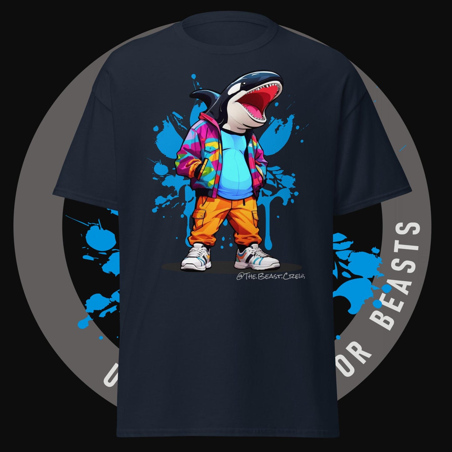 Killer Whale Color - T-shirt