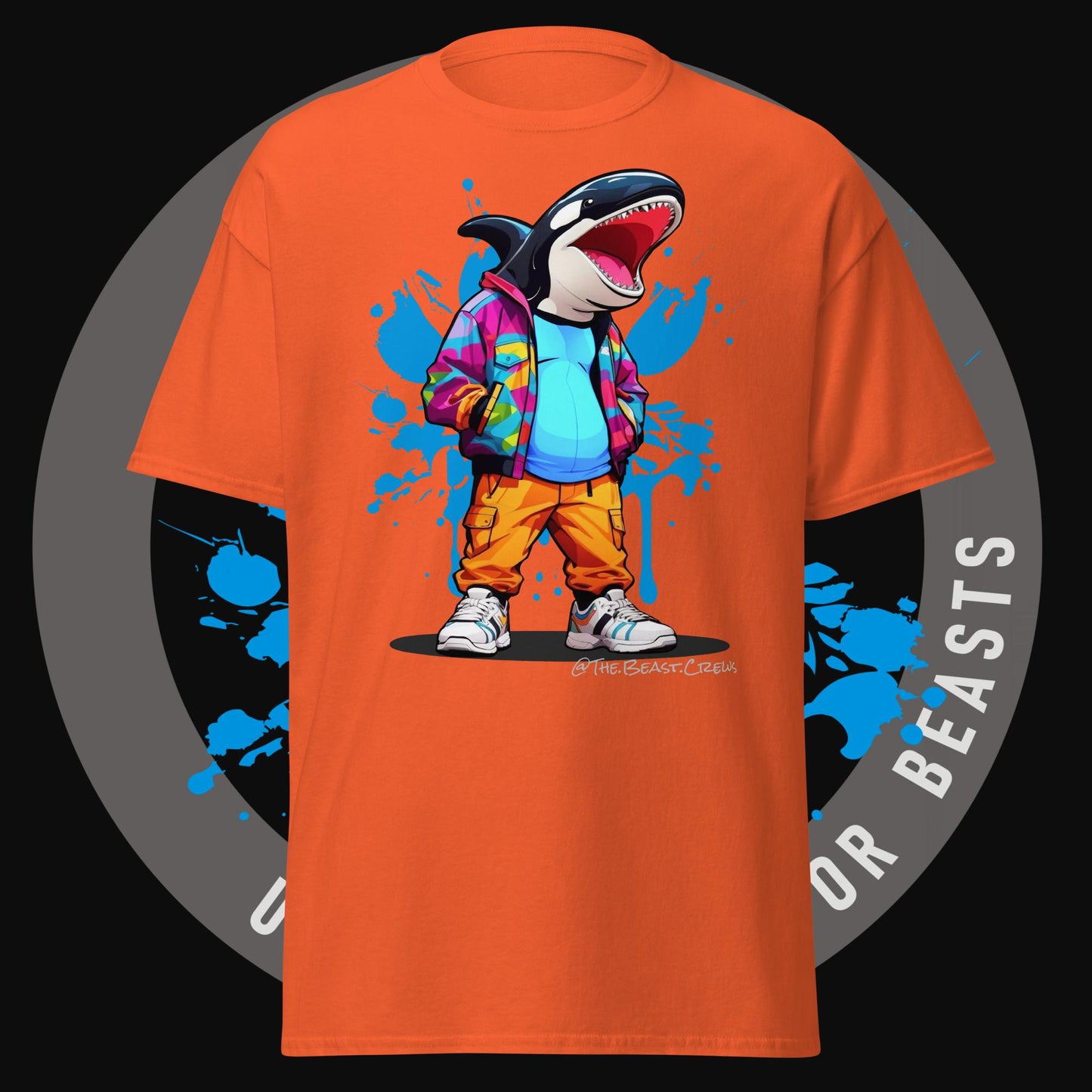 Killer Whale Color - T-shirt