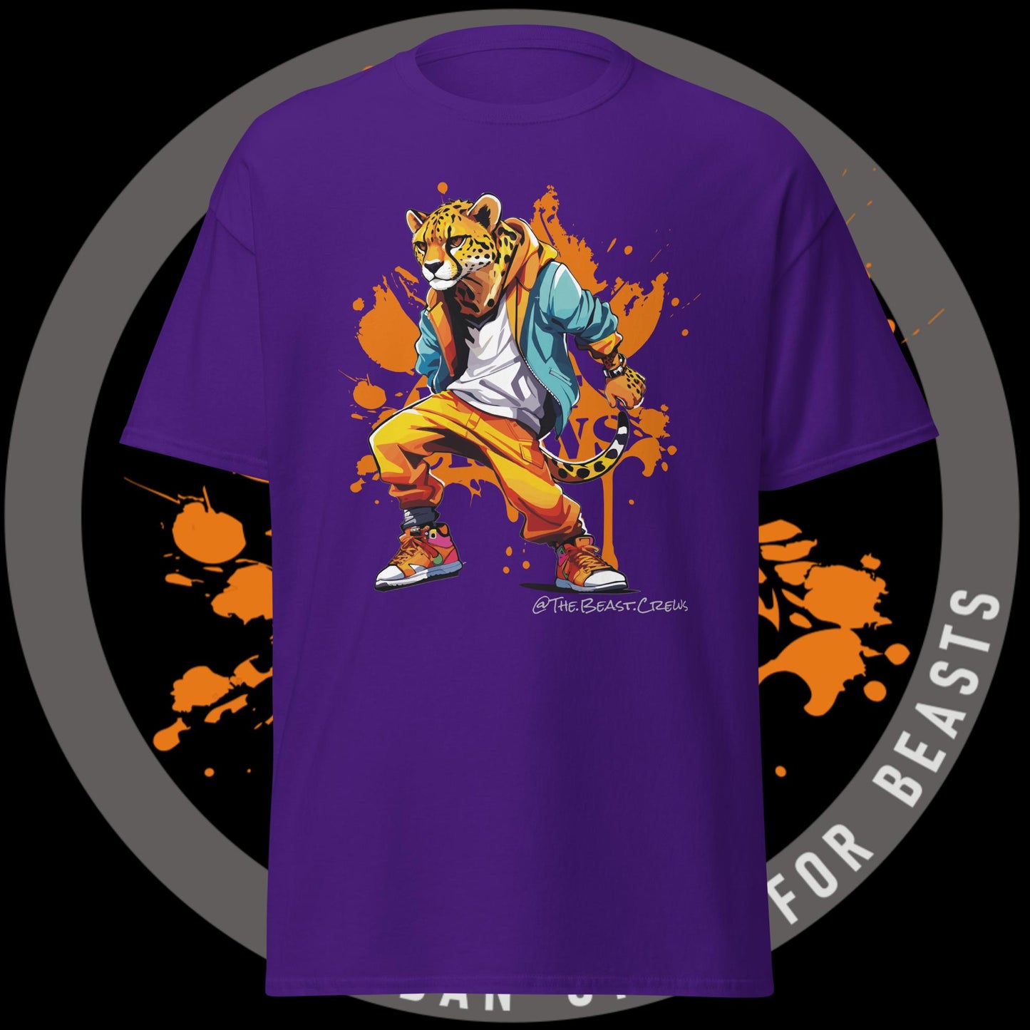 Cheetah Full Color - Men's classic tee