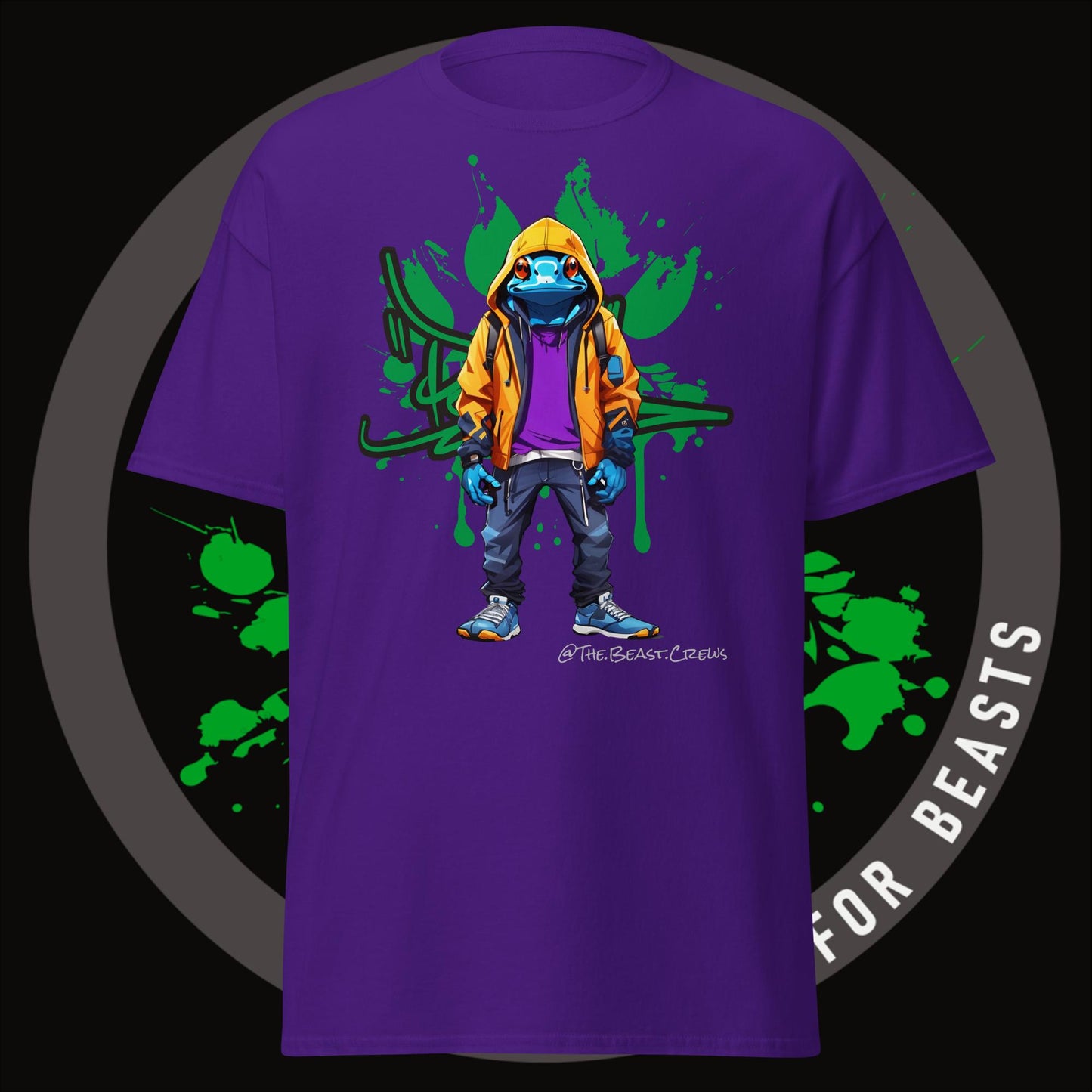 Poison Dart Frog Full Color T-Shirt