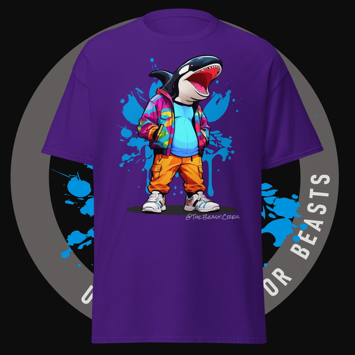 Killer Whale Color - T-shirt