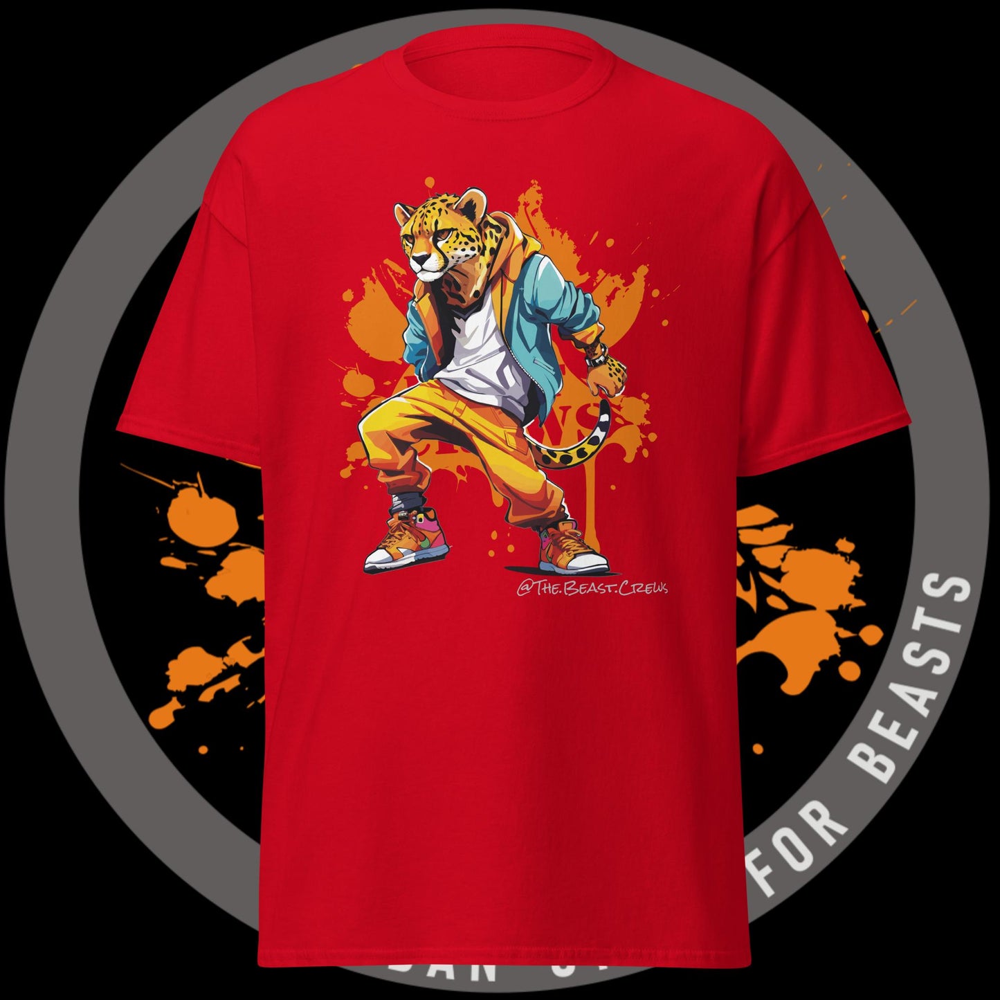 Cheetah Full Color - Men's classic tee