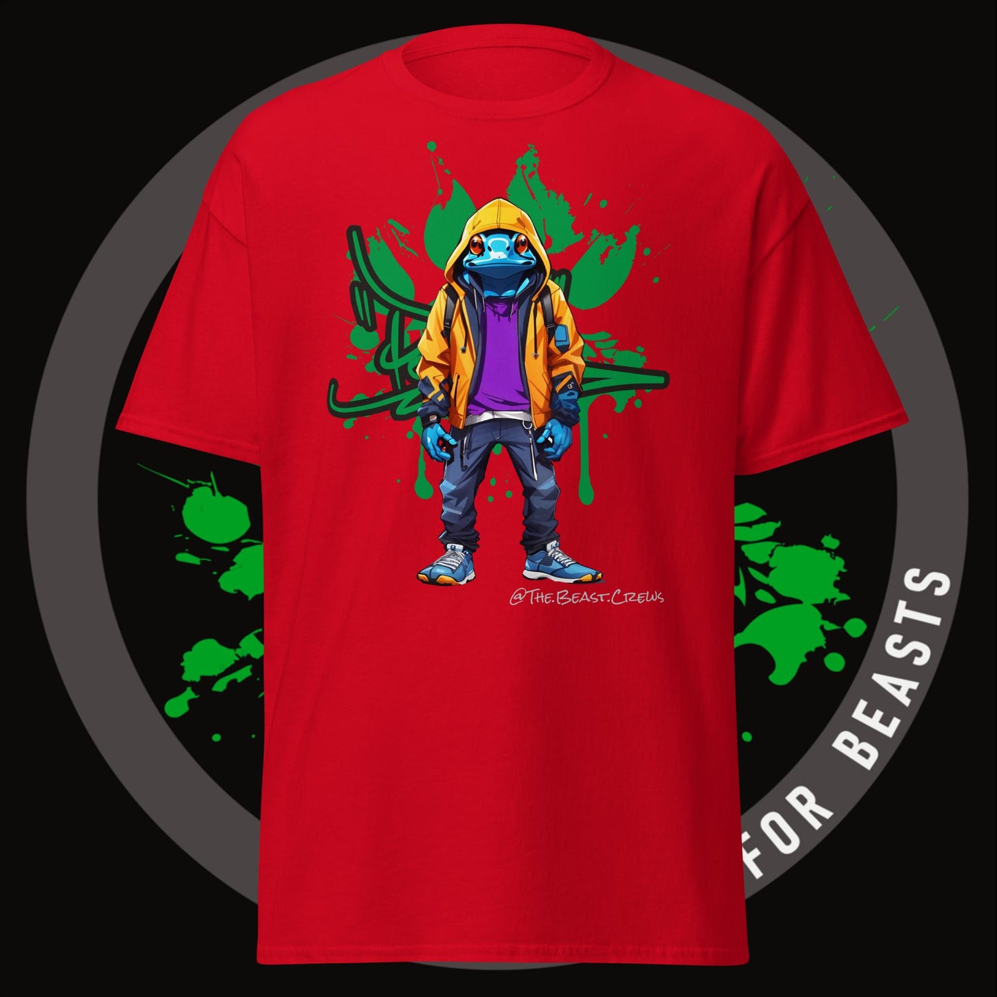 Poison Dart Frog Full Color T-Shirt