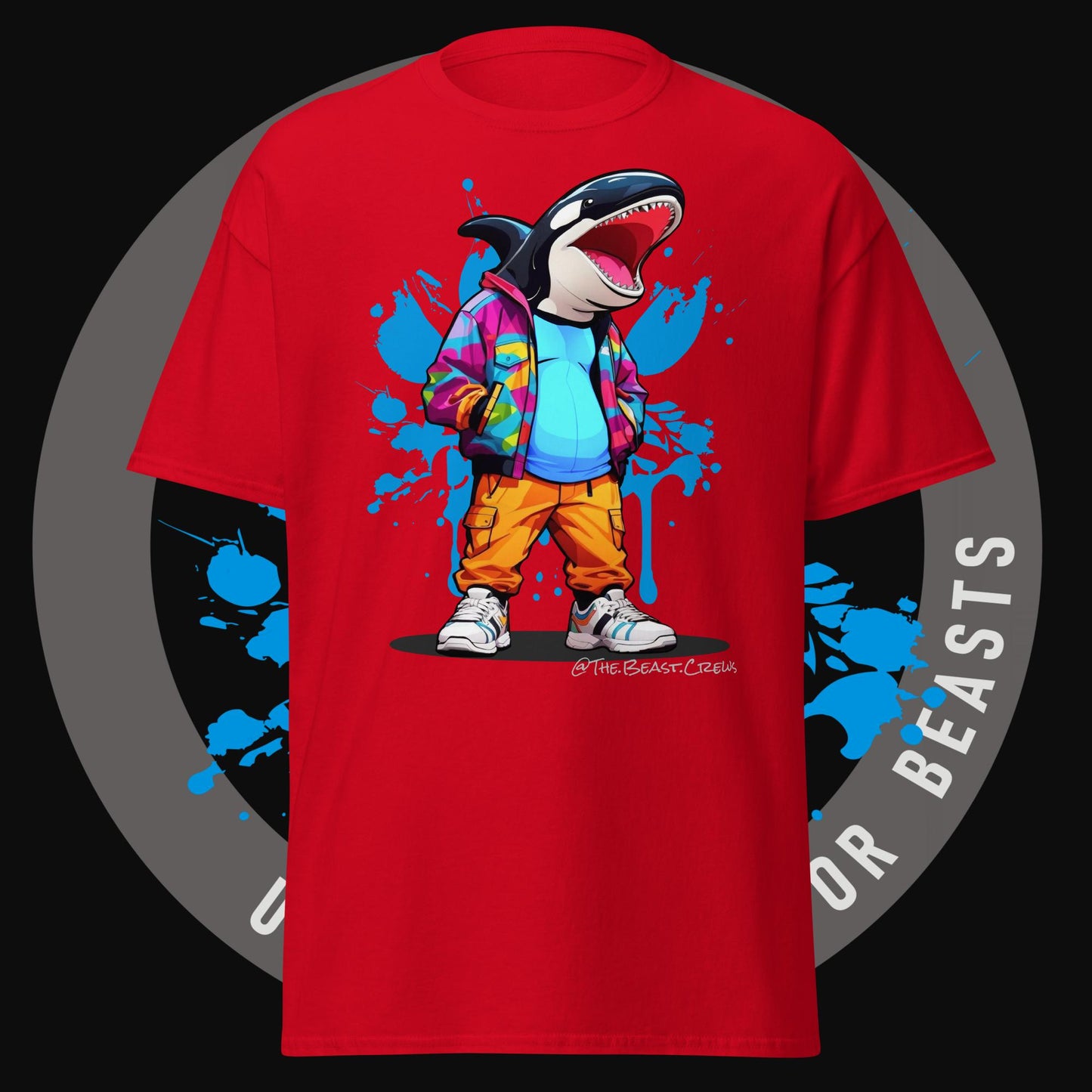 Killer Whale Color - T-shirt