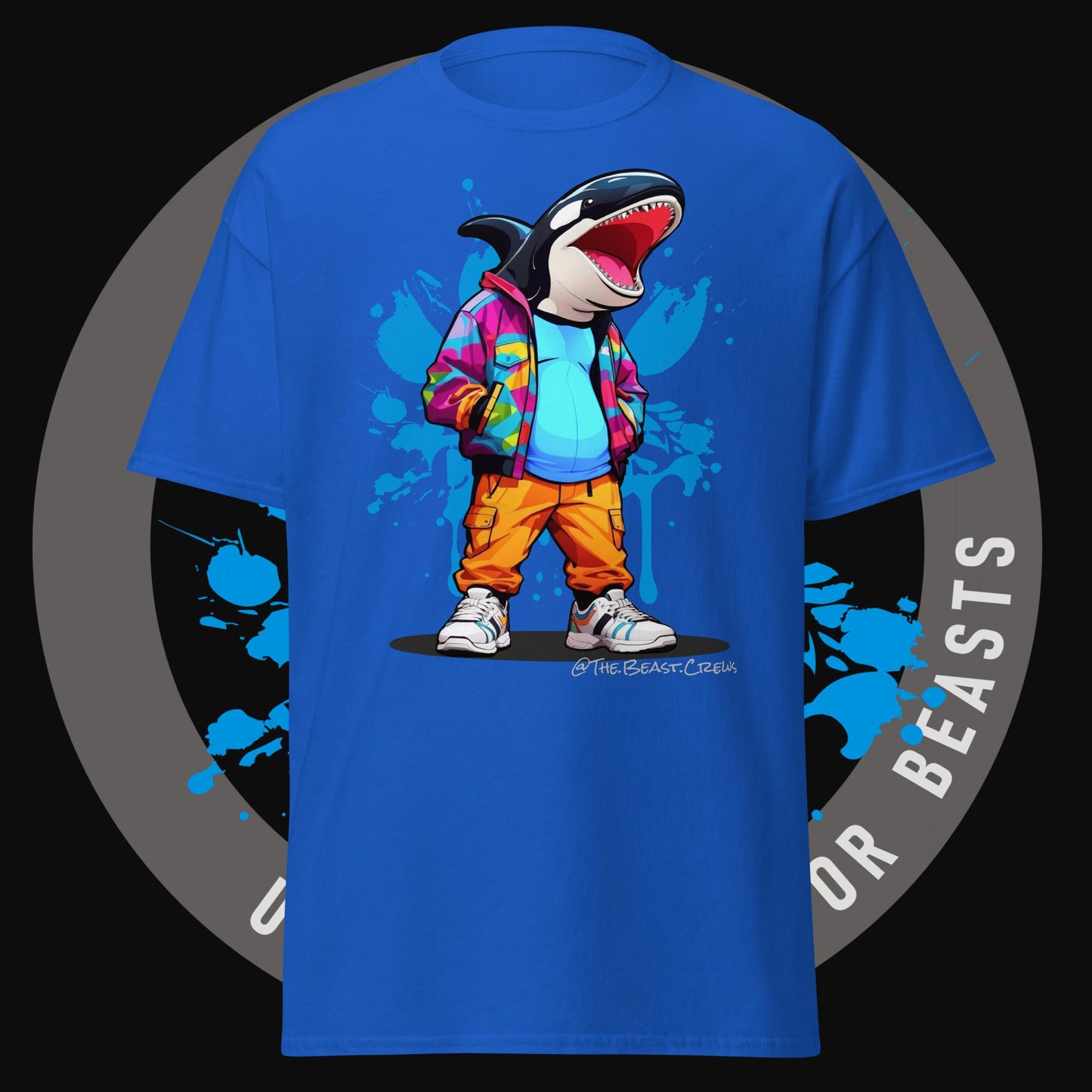 Killer Whale Color - T-shirt