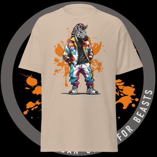 Zebra Full Color - Men's classic tee