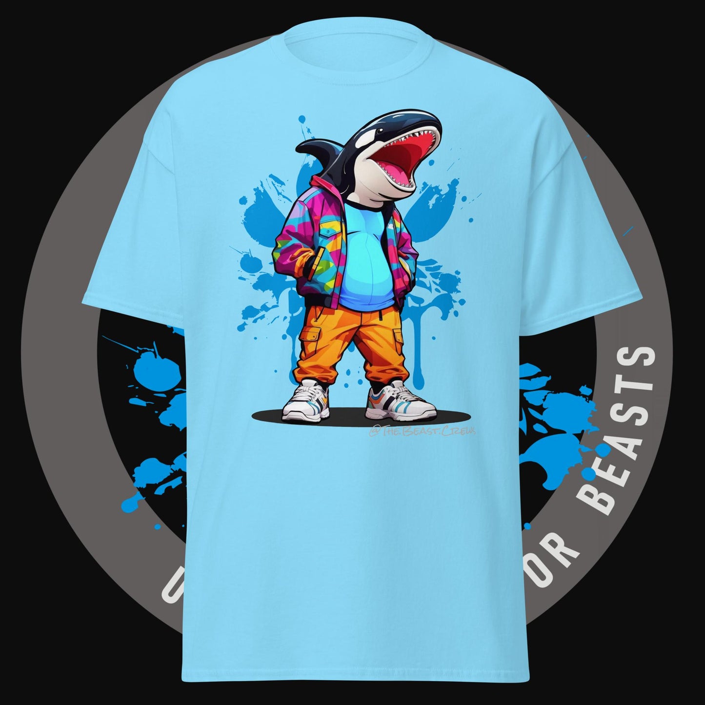 Killer Whale Color - T-shirt