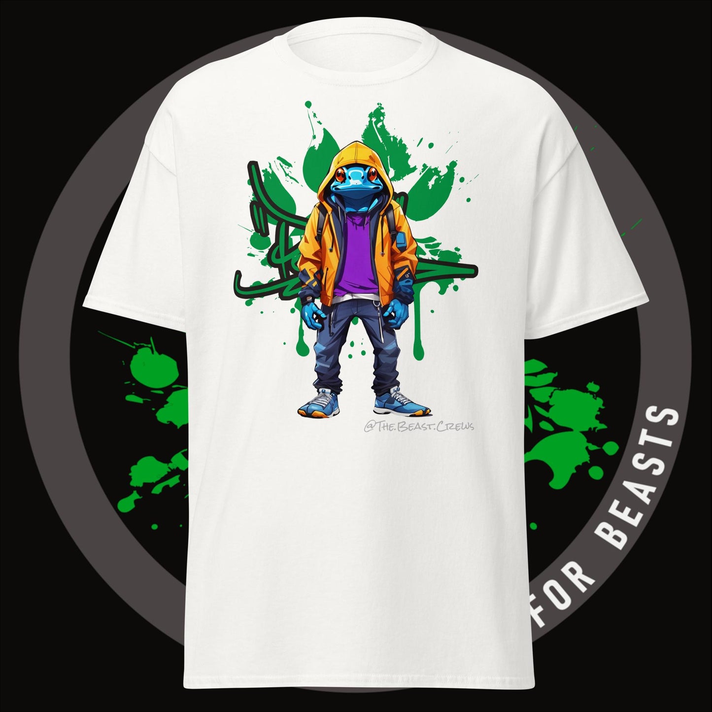 Poison Dart Frog Full Color T-Shirt
