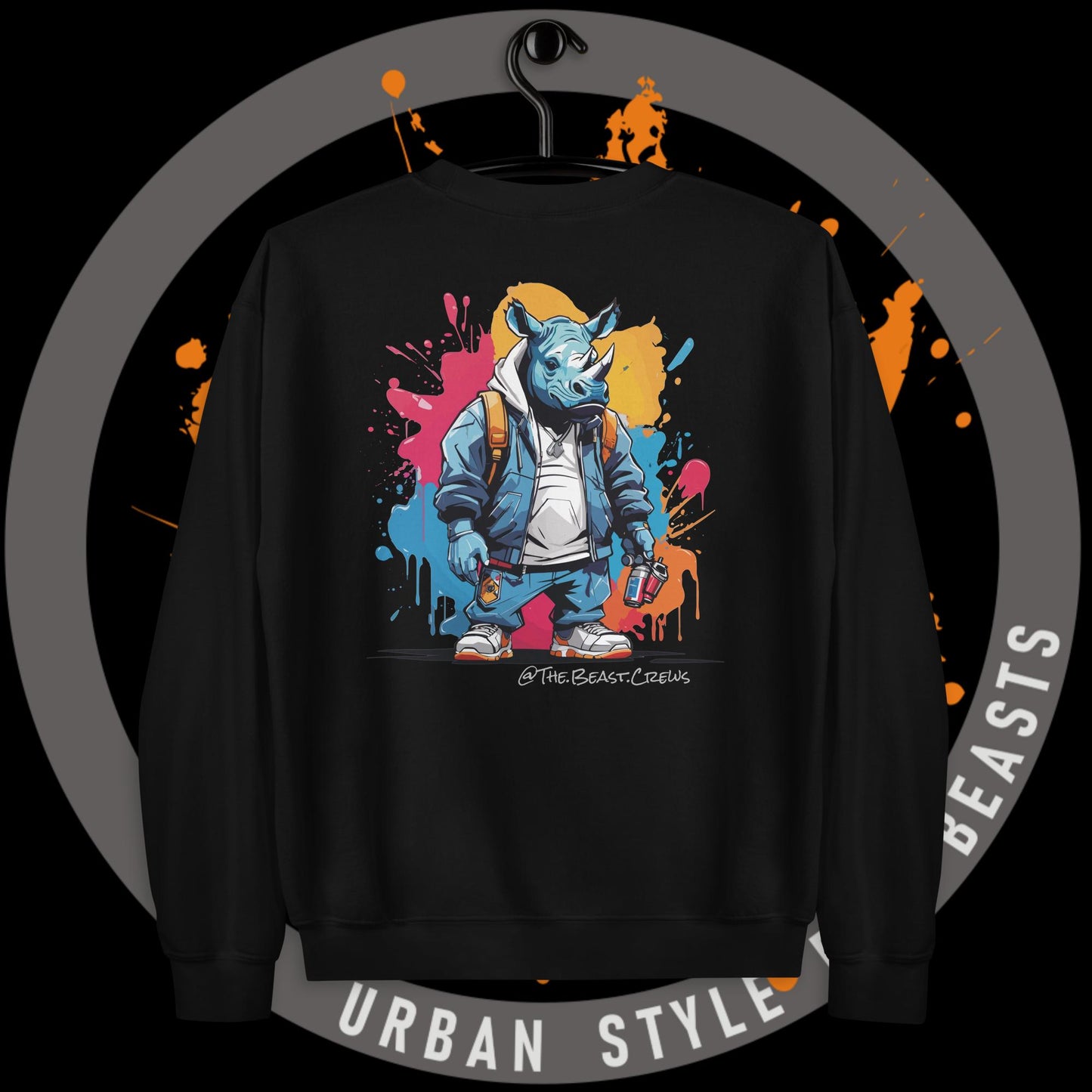 Rhino Fullcolor - Unisex Sweatshirt