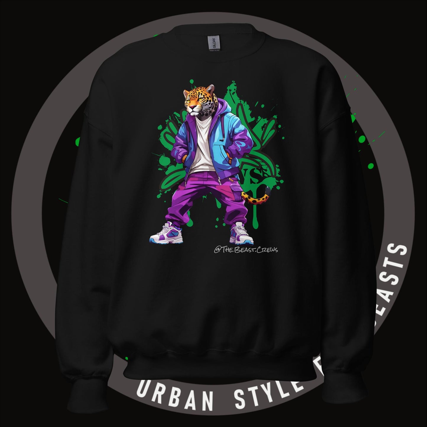 Jaguar Full Color - Unisex Sweatshirt