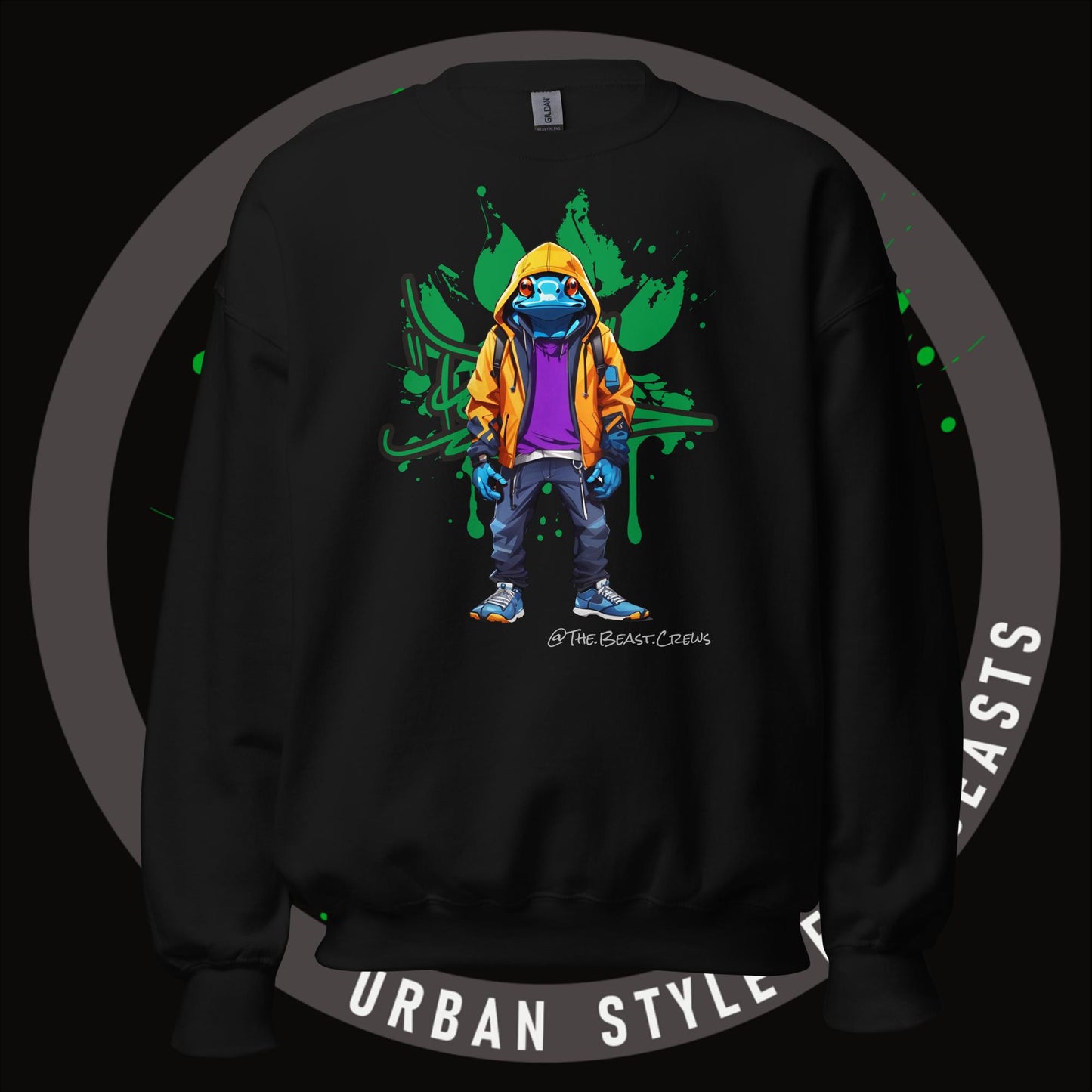 Poison Dart Frog Full Color - Unisex Sweatshirt