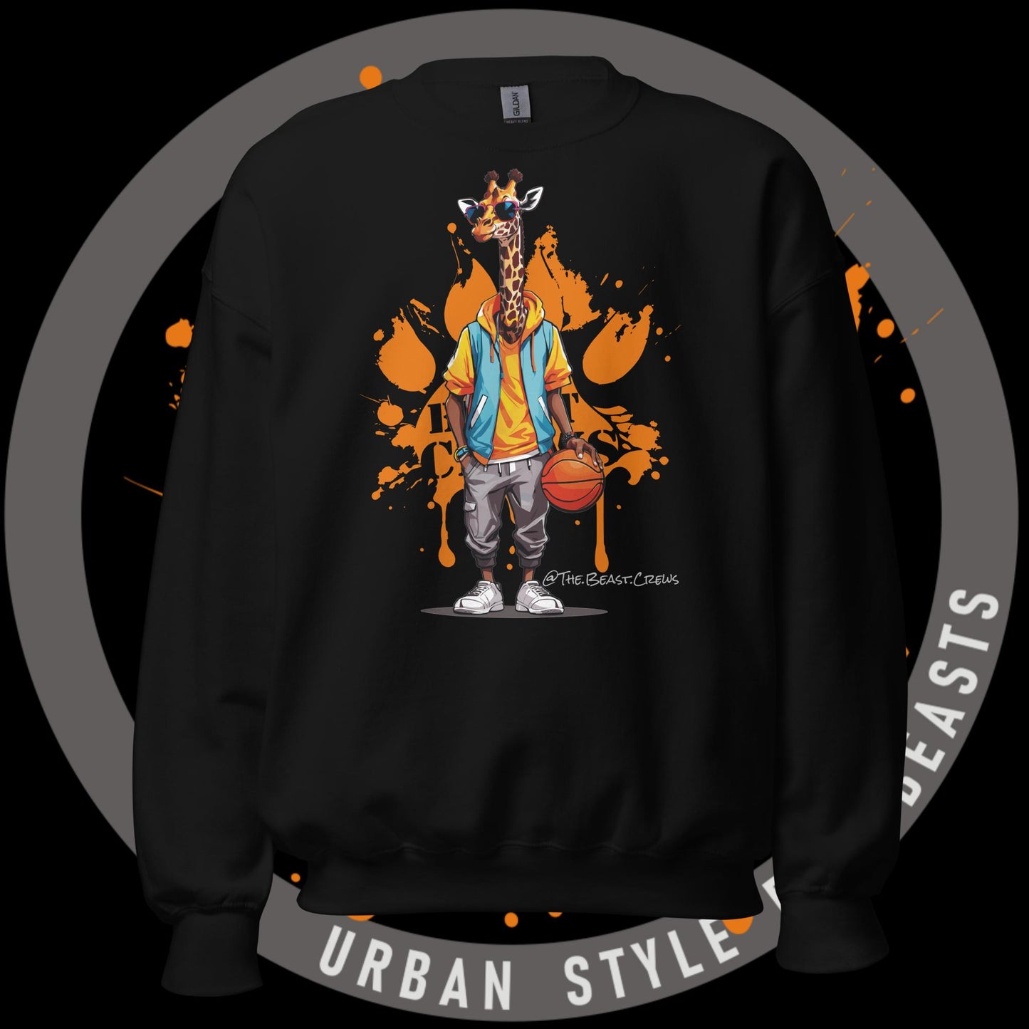 Giraffe Color - Unisex Sweatshirt