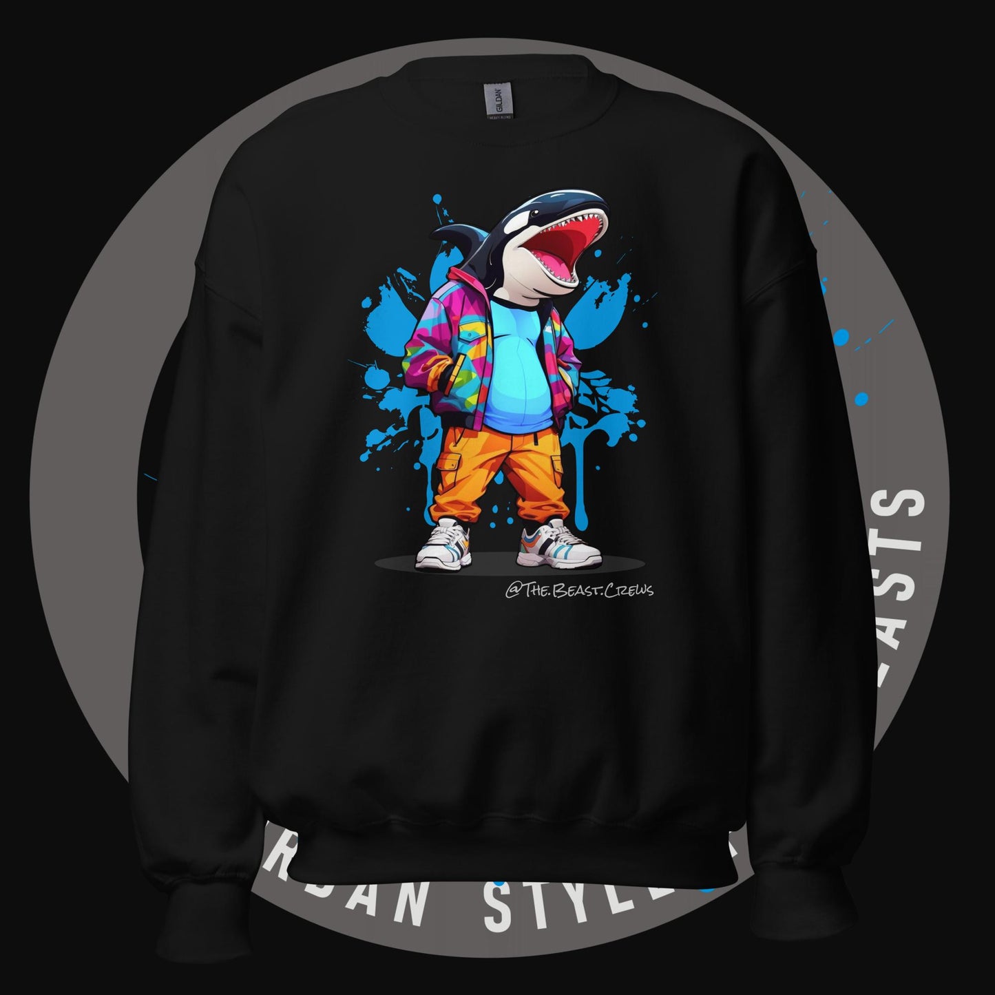 Killer Whale Color - Unisex Sweatshirt