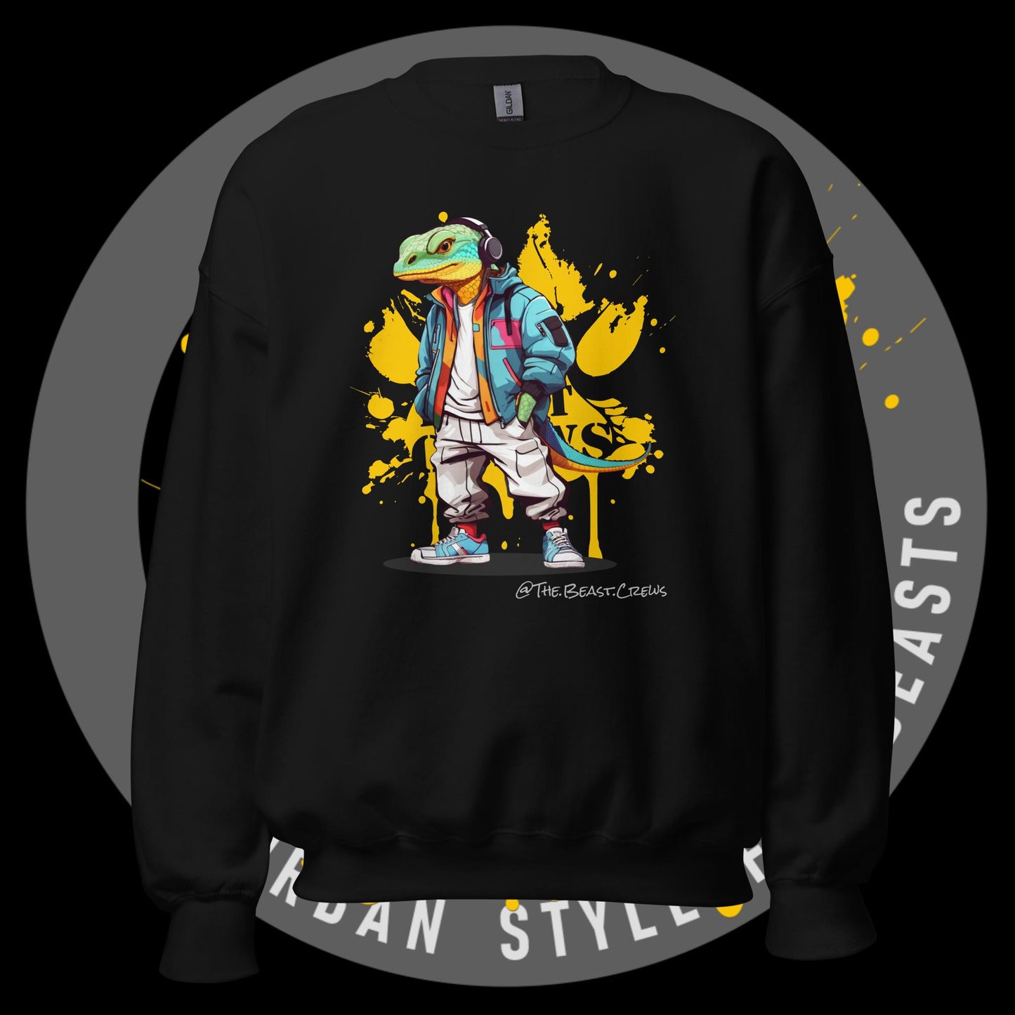 Unisex Sweatshirt - Monitor Lizard