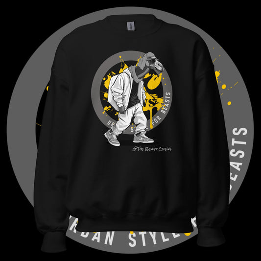 Unisex Sweatshirt - Dromedary Grayscale