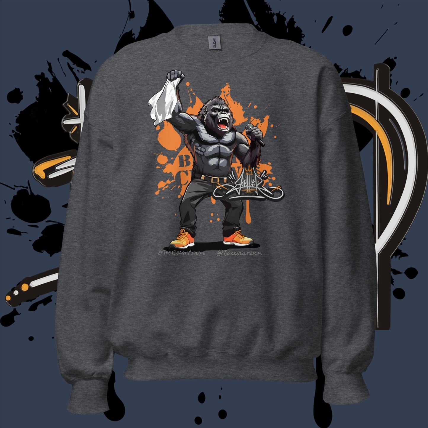 Jokker - Full Color Unisex Sweatshirt