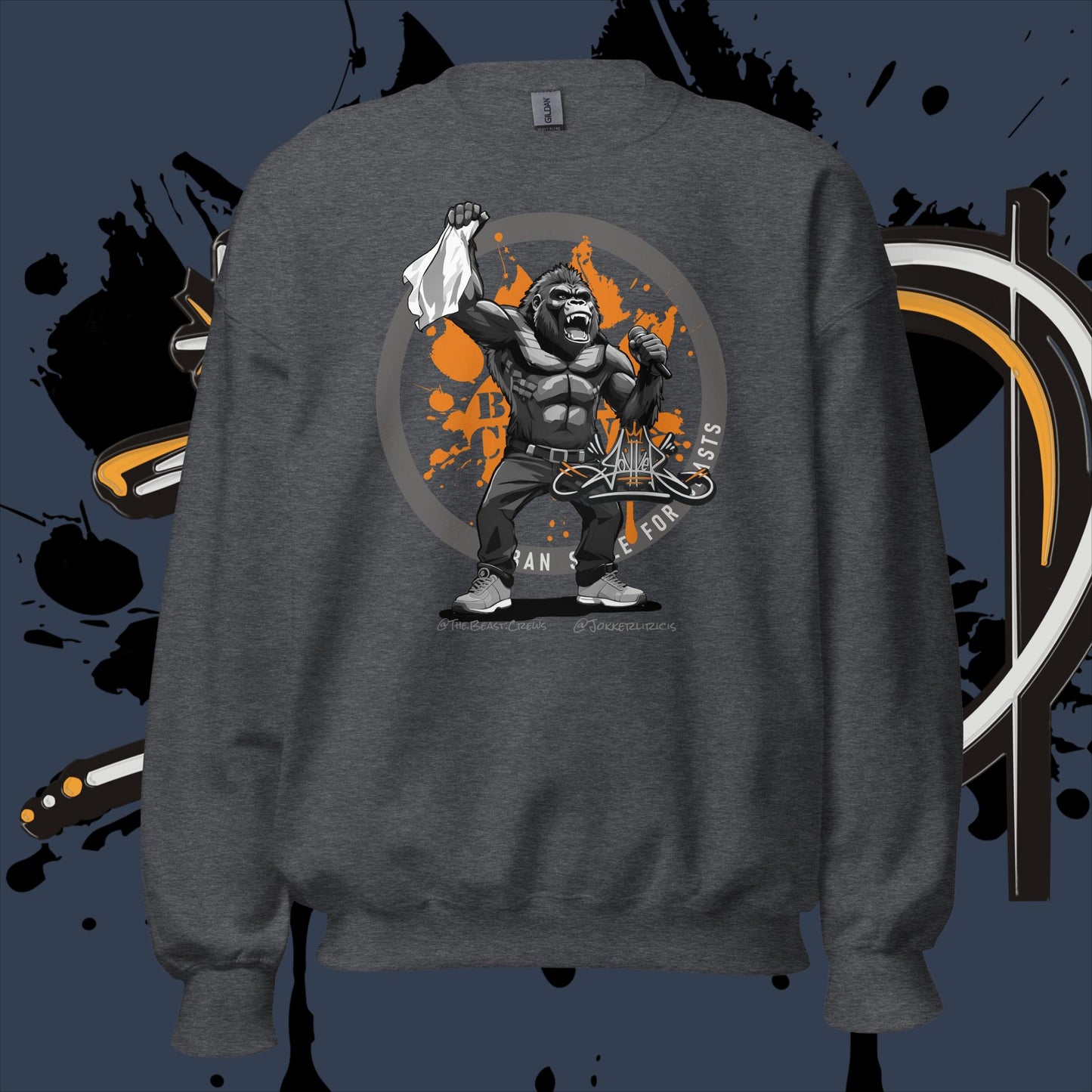 Jokker Grayscale - Unisex Sweatshirt
