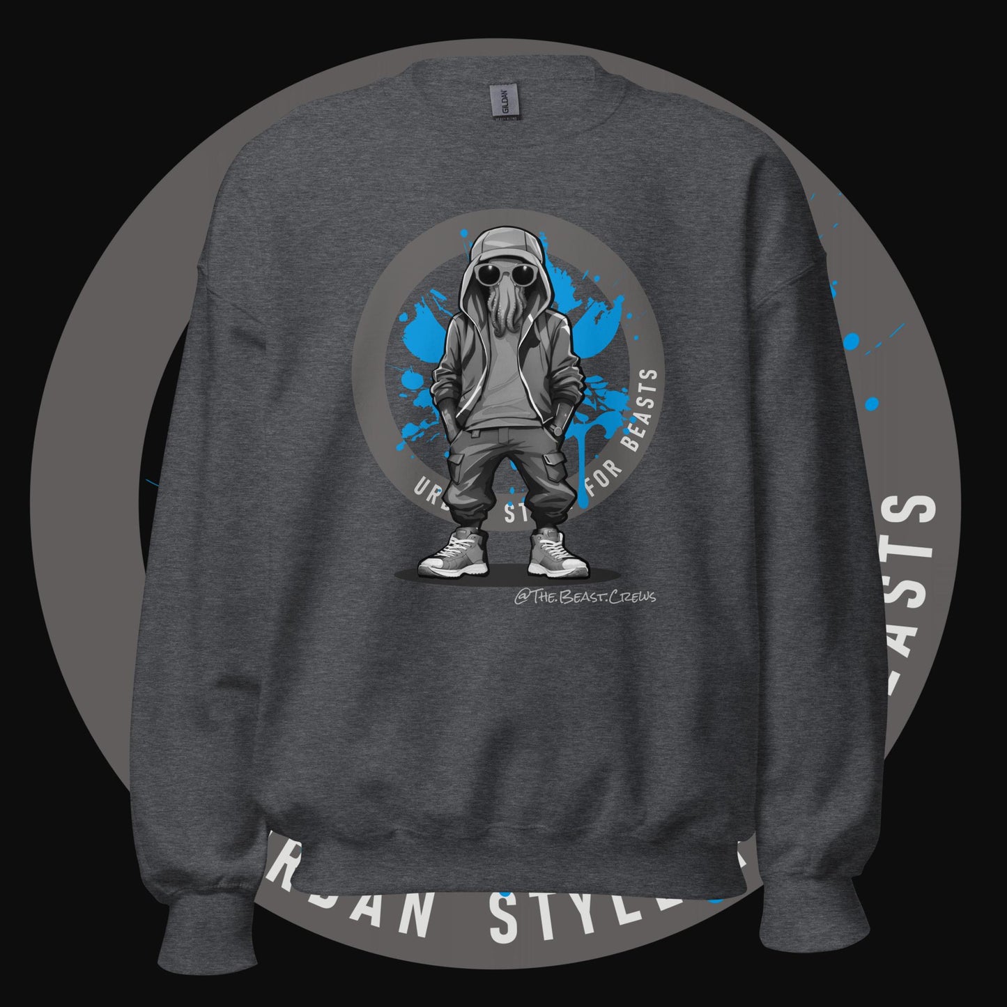 Octopus Grayscale - Unisex Sweatshirt