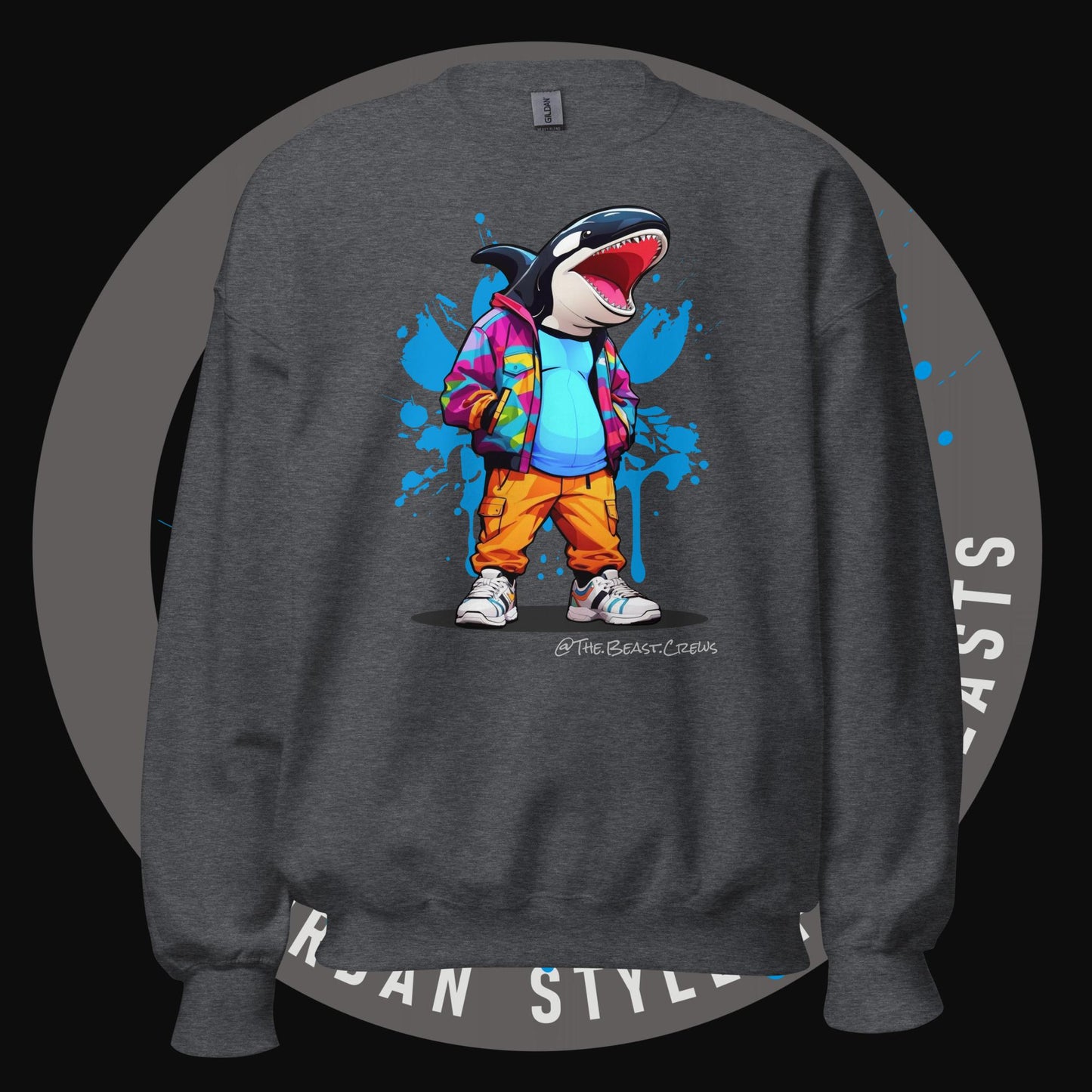 Killer Whale Color - Unisex Sweatshirt