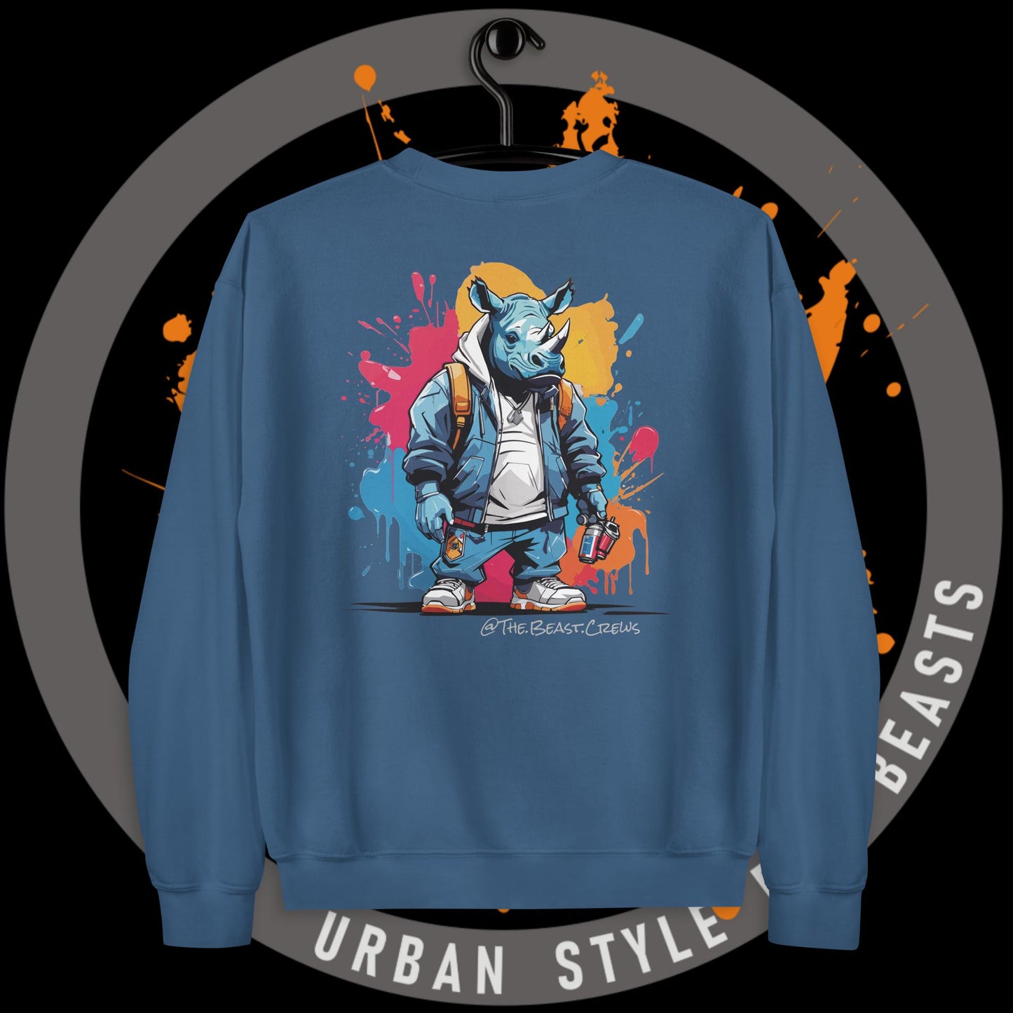Rhino Fullcolor - Unisex Sweatshirt